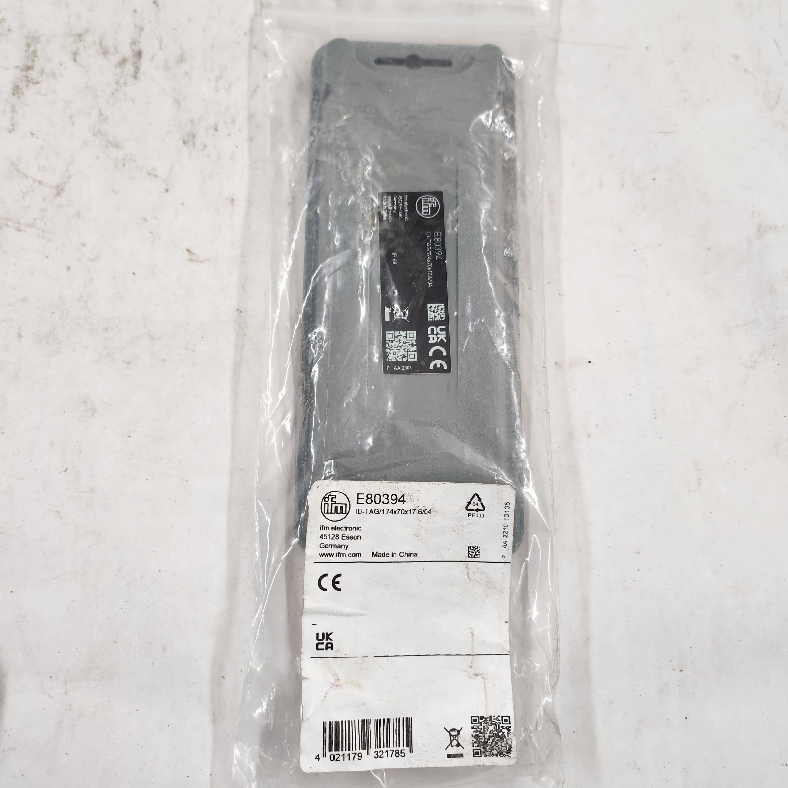 IFM E80394, RFID TAG, NEW #336453 Fast Shipping Factory Sealed