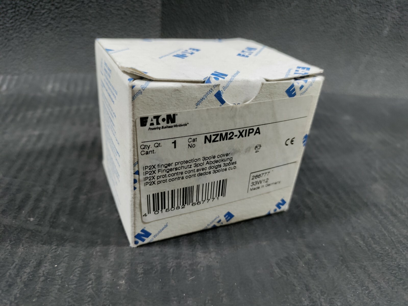 EATON NZM2-XIPA FINGER PROTECTION 3P COVER NIB