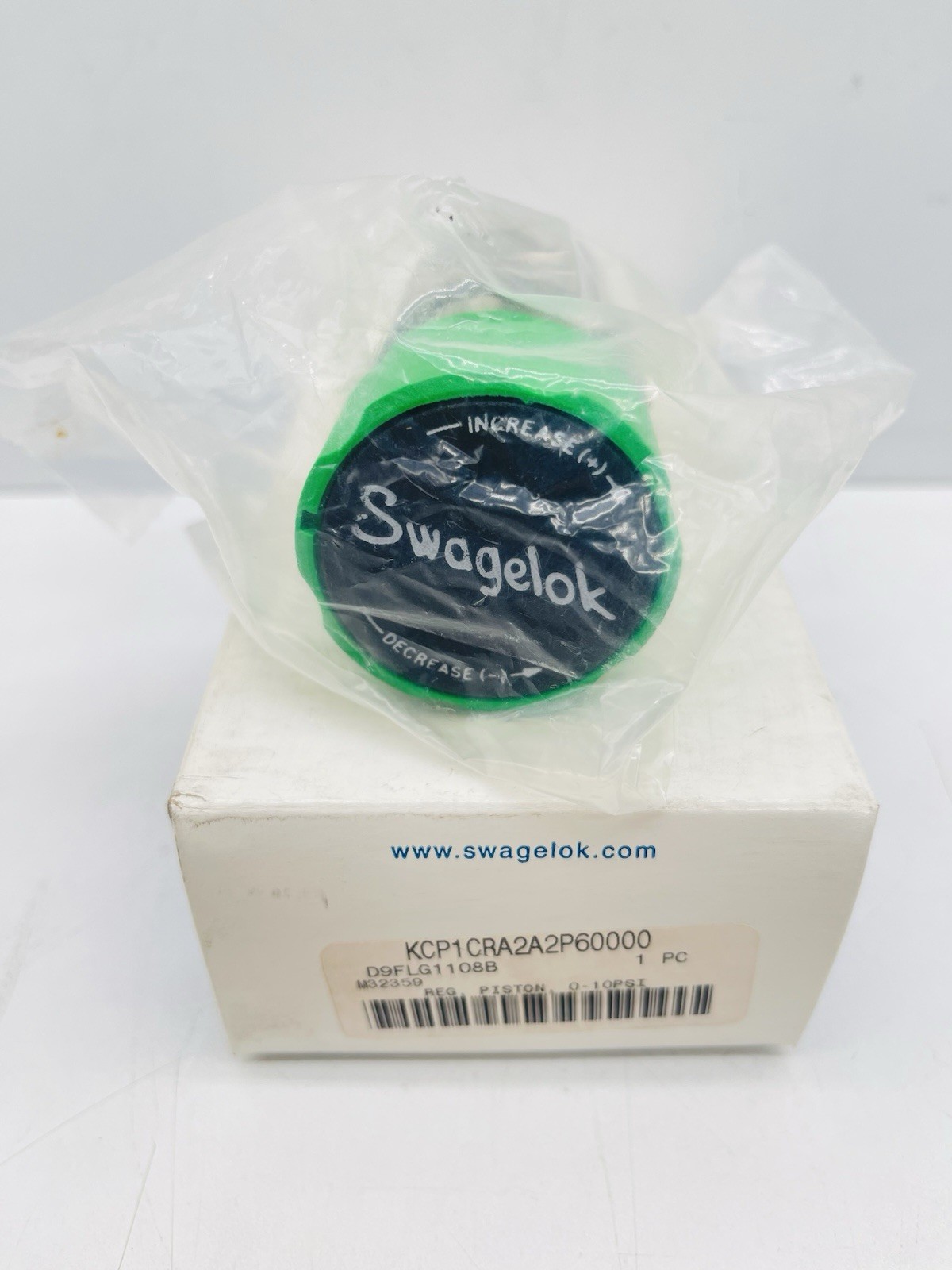 Swagelok KCP1CRA2A2P60000 Reg. Piston 0-10PSI