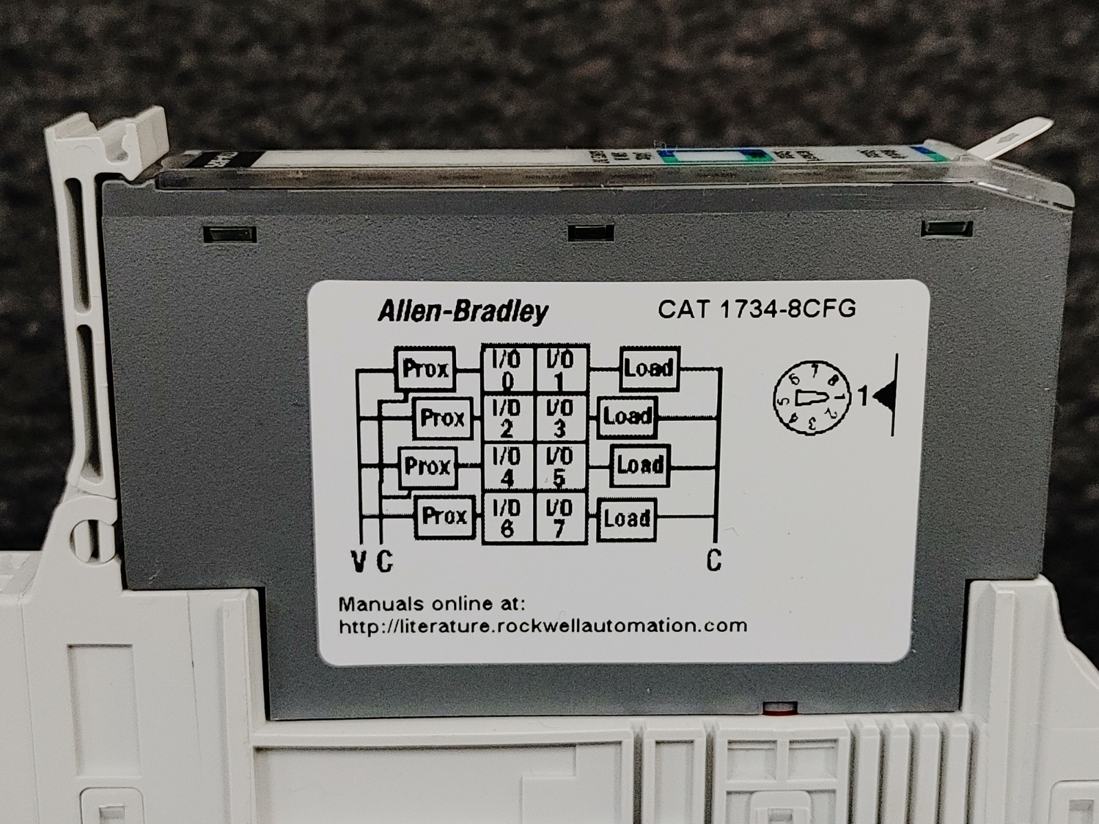 ALLEN BRADLEY 1734-8CFG POINT I/O 8 Point Combination Module with Terminal Base