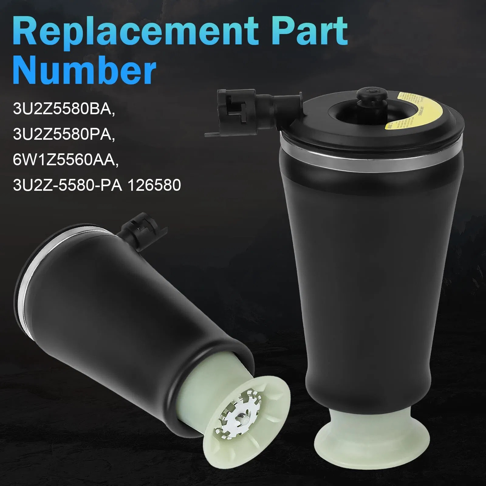 US GARVEE Rear Air Spring Kit Air Suspension Bag Compatible with 1989-2010 Linco