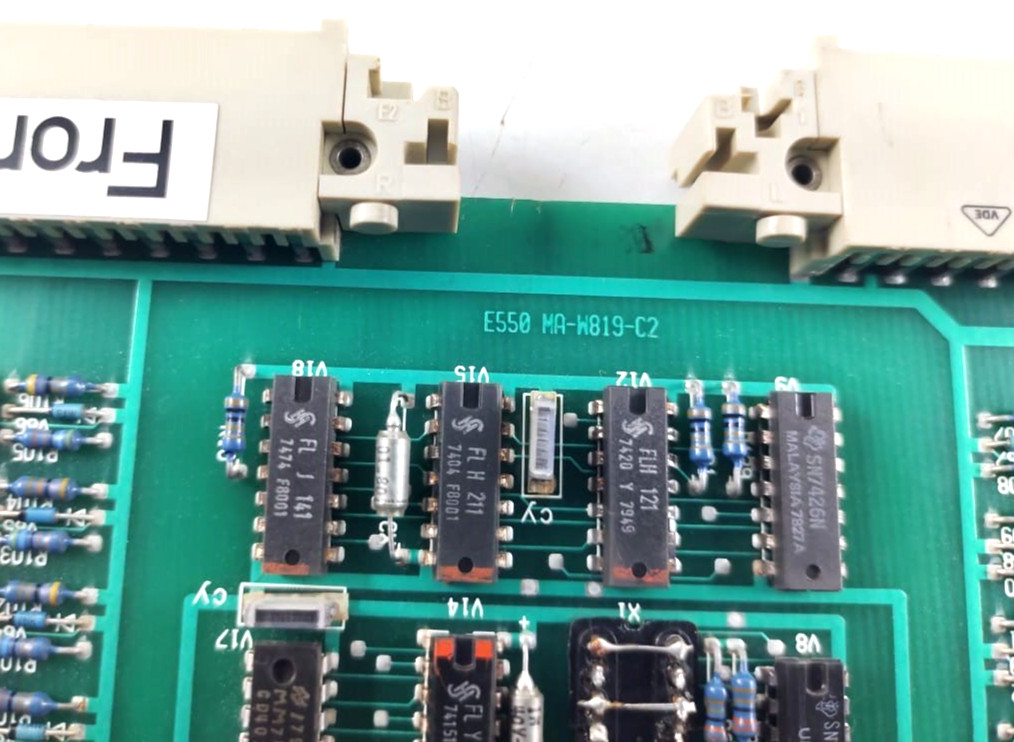 Siemens 6EM6246-0A / 6EM6 246-0A Pcb Card E550 MA-W819-C2 / E550 MA-W819-C1