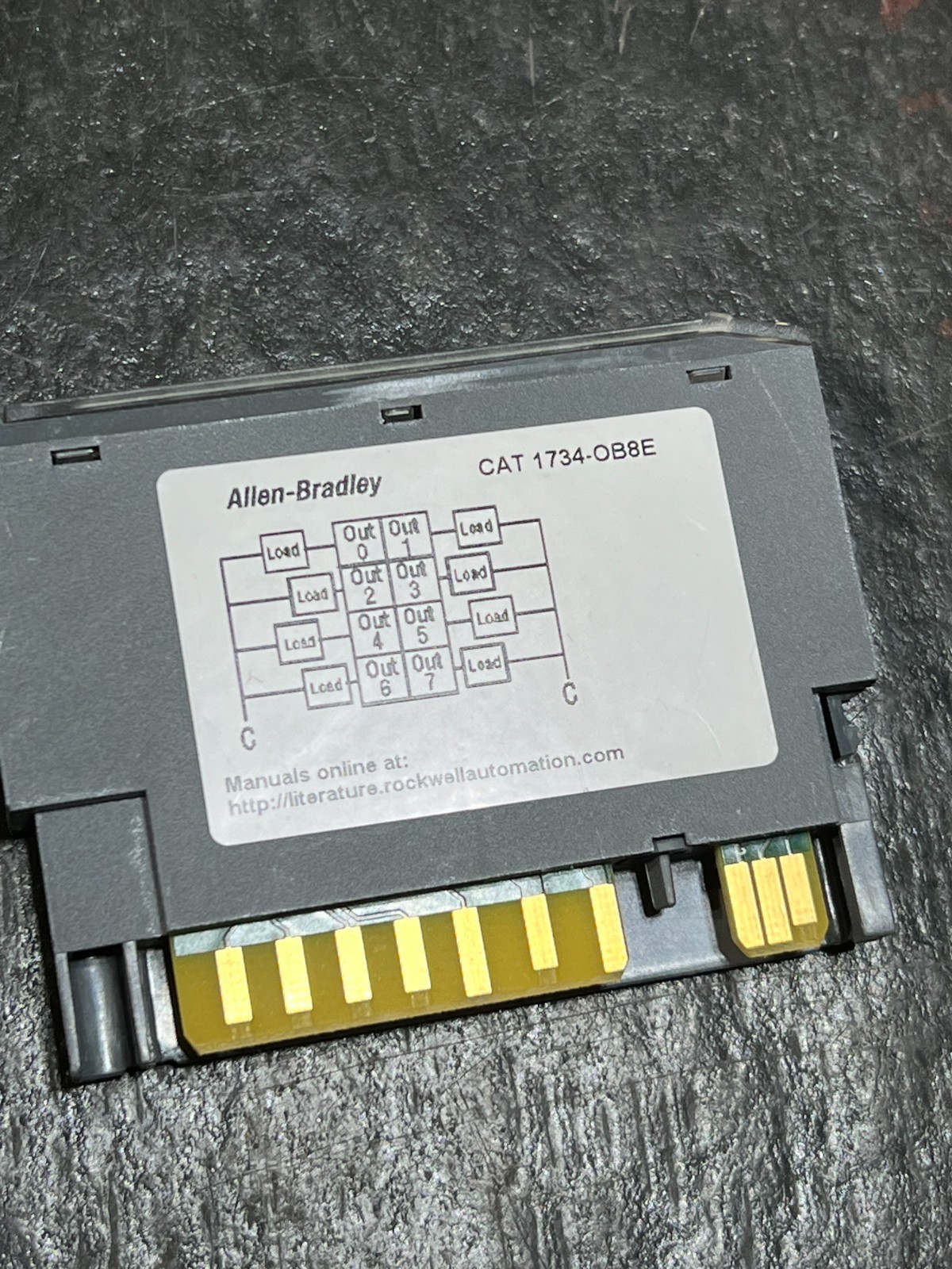 allen bradley 1734-ob8e nos no packaging