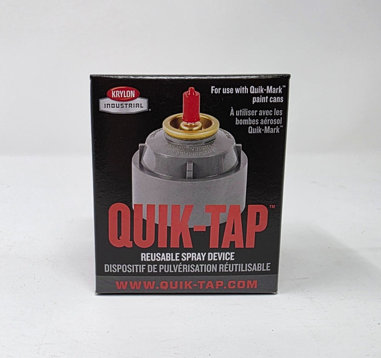 Krylon QT1000000 Quik-Tap Reusable Spray Can Accessory for Quik-Mark Paint