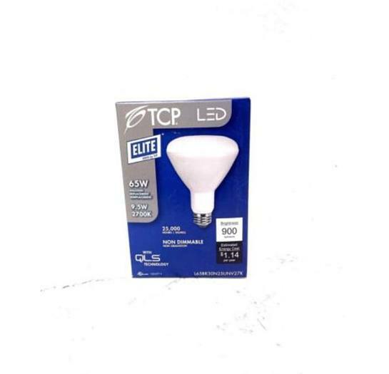 TCP, Elite LED, L65BR30N25UNV27K, 9.5W, lot of 9