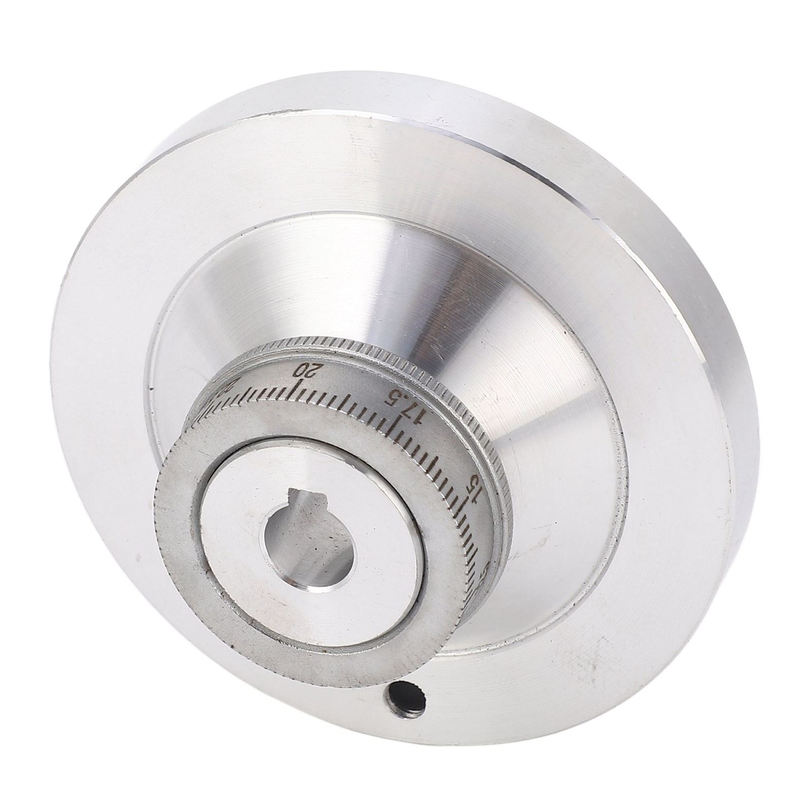 Lathe Handwheel 80mm Aluminum Alloy Hand Wheel With Crank Handle For 7×12 7×14