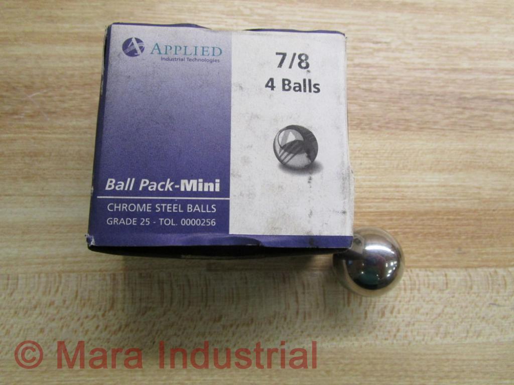Applied Industrial Technologies 0000256 Steel Ball (Pack of 4)