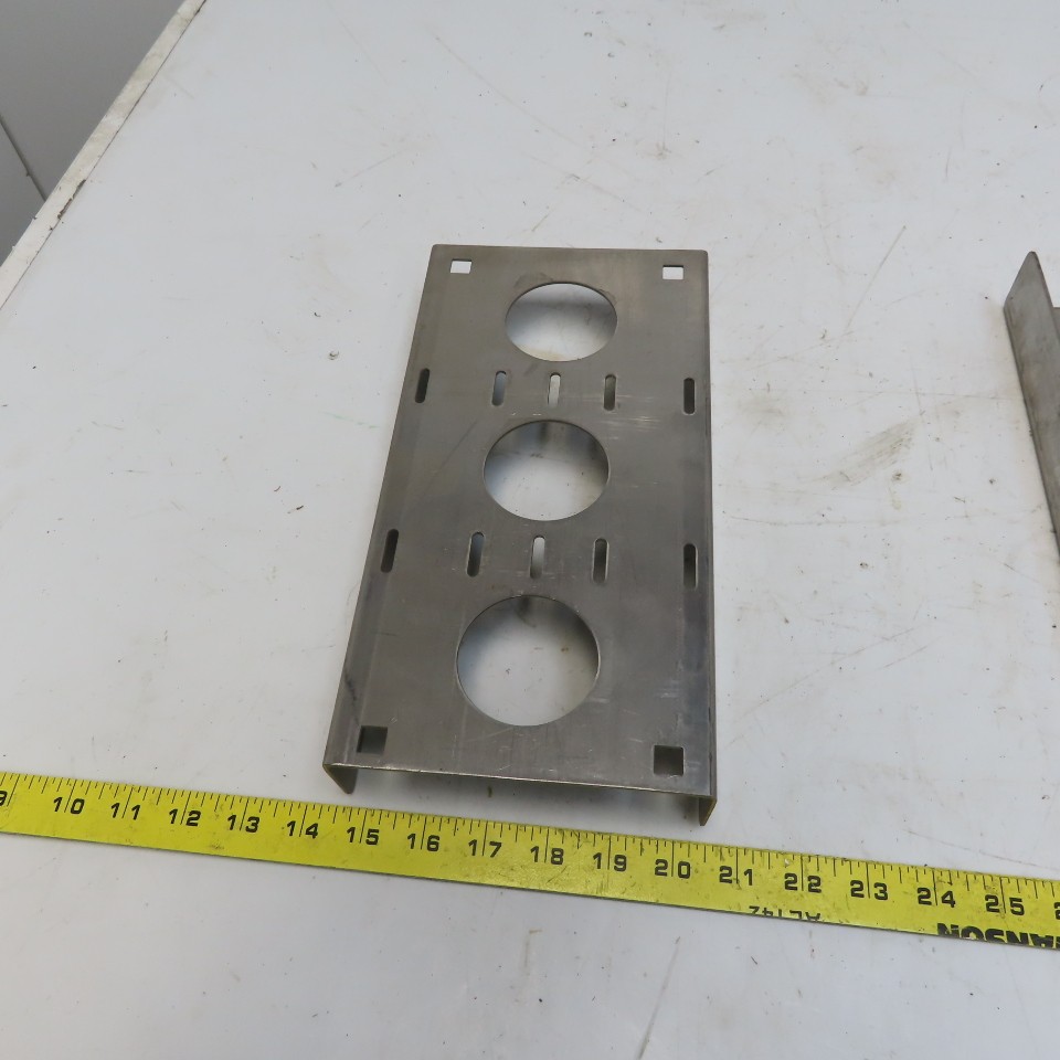 B-Line SS6CC-06-12 6″ 316 Stainless Steel 12″ Vented Cable Tray Lot of 2