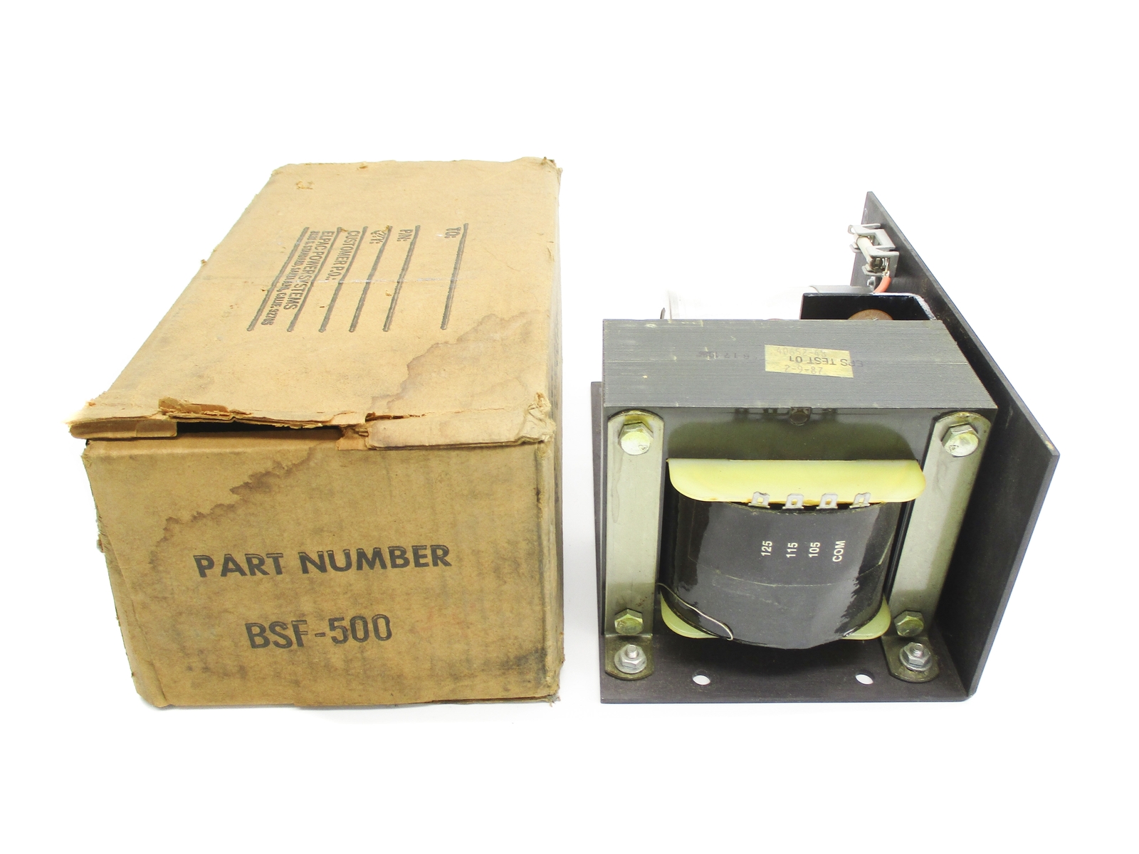ELPAC POWER SYSTEMS BSF500-48 NSMP