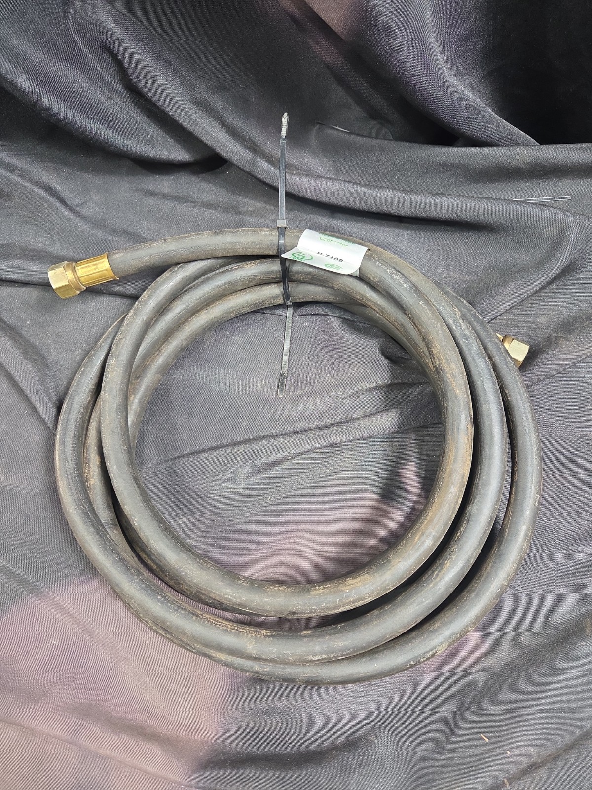 MB Sturgis Petro Gas Hose 350 PSI Propane 1 PSI Natural Gas Line Brass 16′