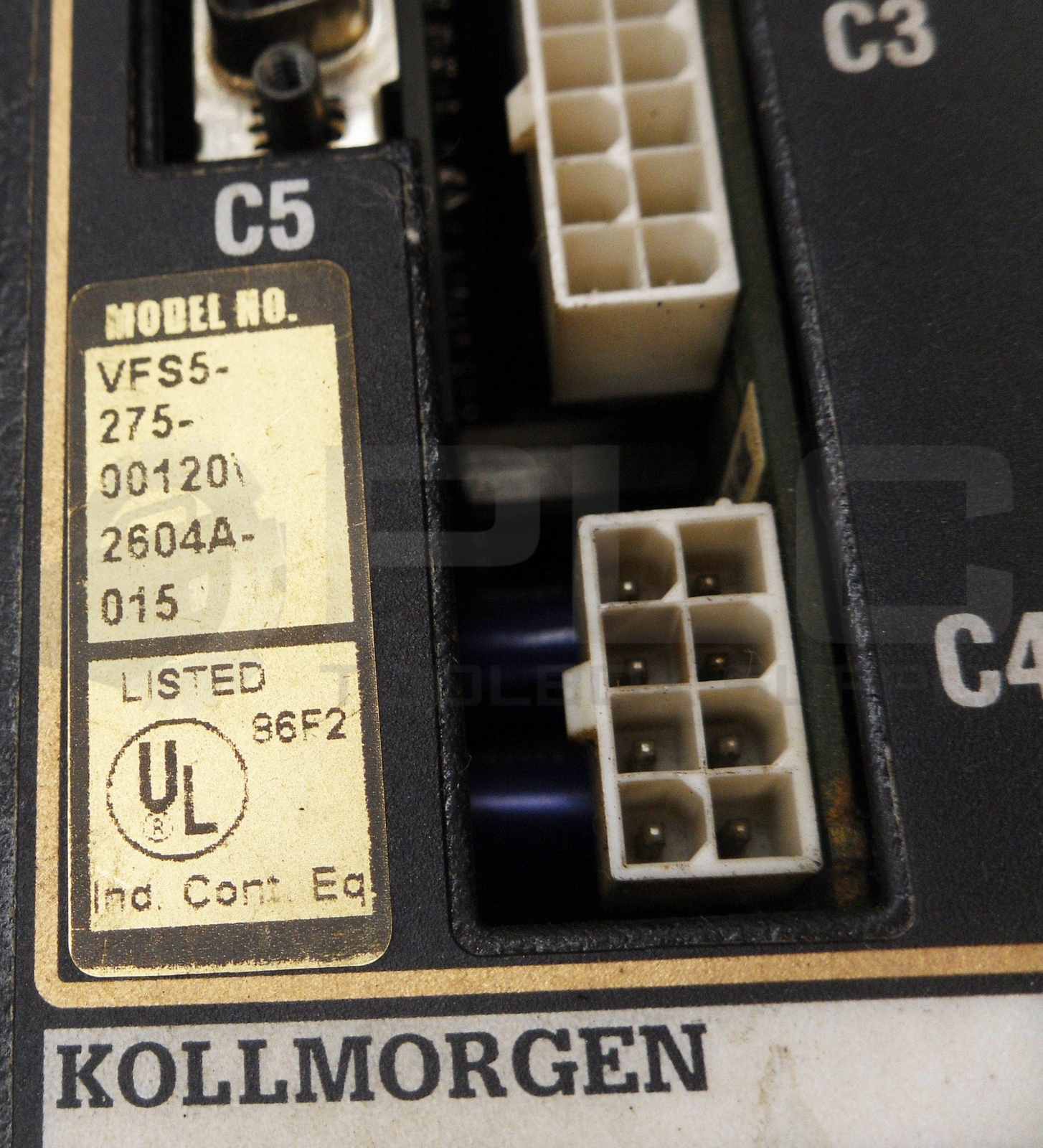 KOLLMORGEN VFS5-275-00120/2604A-015 SPINDLE DRIVE