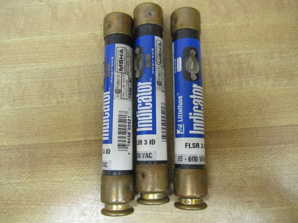 Littelfuse FLSR-3-ID Indicator Fuse (Pack of 3)