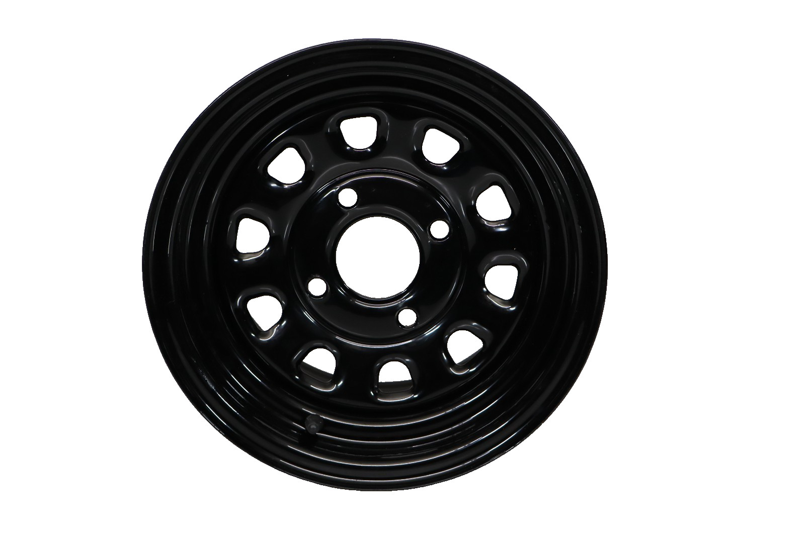ITP D12F511 12″ x 7″ Steel Wheel , Black (New)