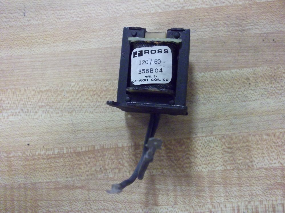 Ross 356B04 Solenoid Coil 120V/60Hz Tested