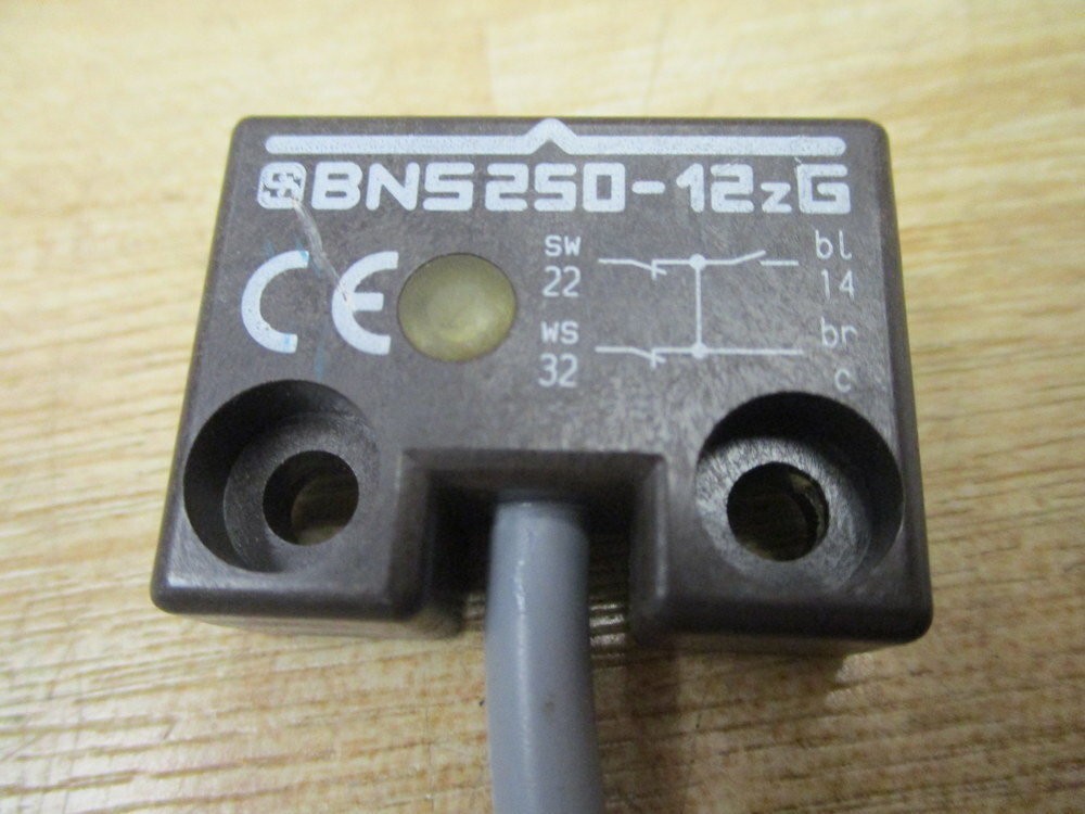 Schmersal BNS250-12zG Safety Sensor BN5250-12zG 9′ 10″ Cable