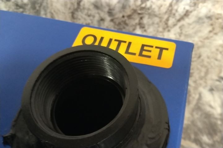Orion 734001 1-1/2 In Inlet/Outlet Size 1.5 Gallon Capacity Dilution Tank