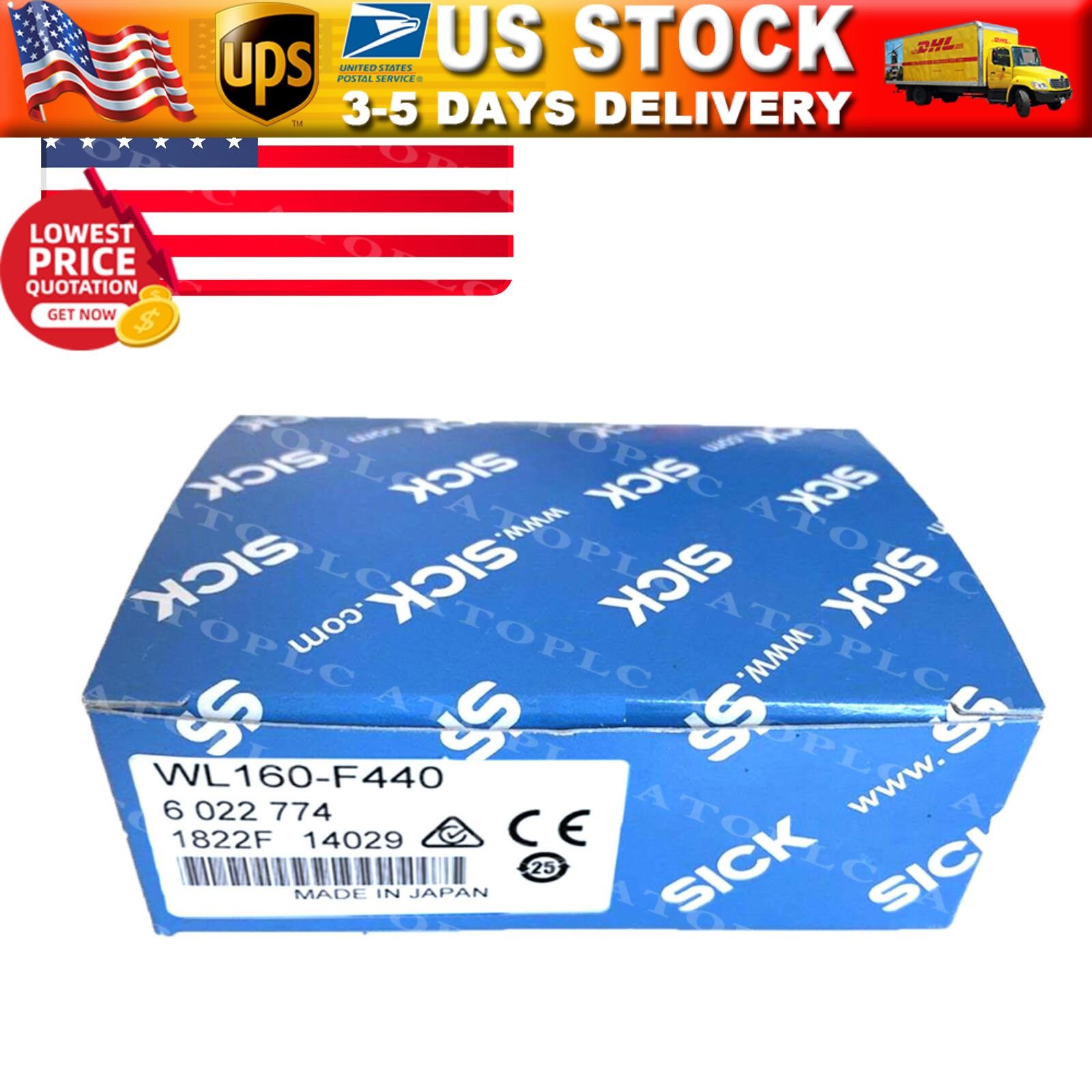 NEW SICK WL160-F440 Photoelectric sensor WL160F440- US Stock