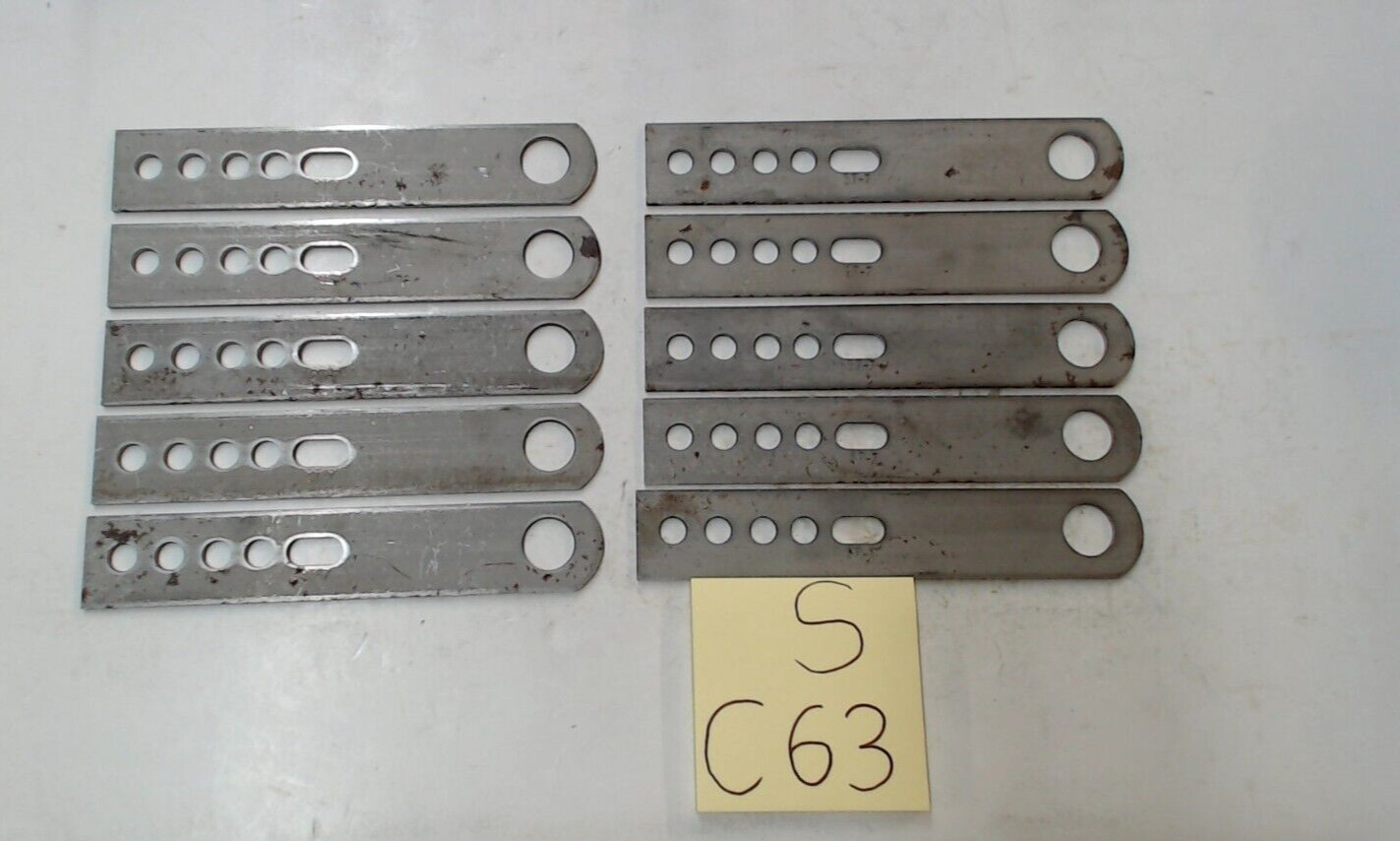 Exhaust Hanger Straps 1-1/4 x 7 , lot of 10