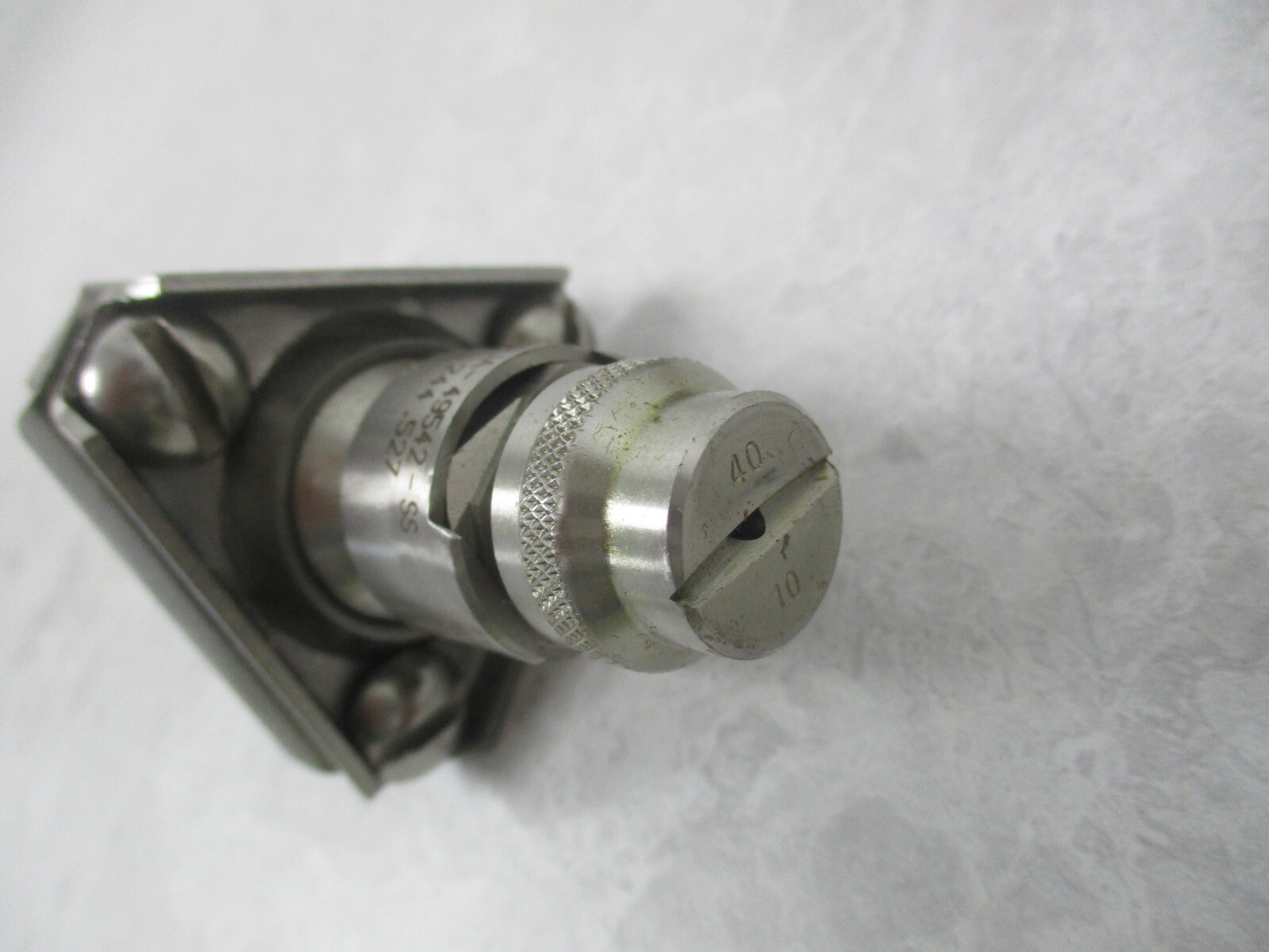 SPRAYING SYSTEMS CO. QJA-48542-SS, FIXED ADJUSTABLE, QUA SS TIP 40 10, V0817