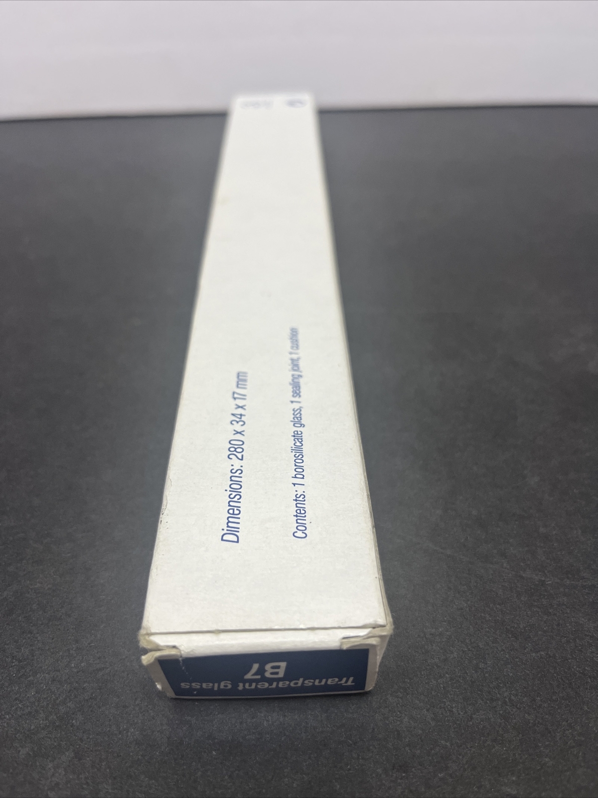 RARE VTG KLINGER MIL-G-16356 TRANSPARENT GLASS B-7 NEW OLD STOCK MADE IN AUSTRIA
