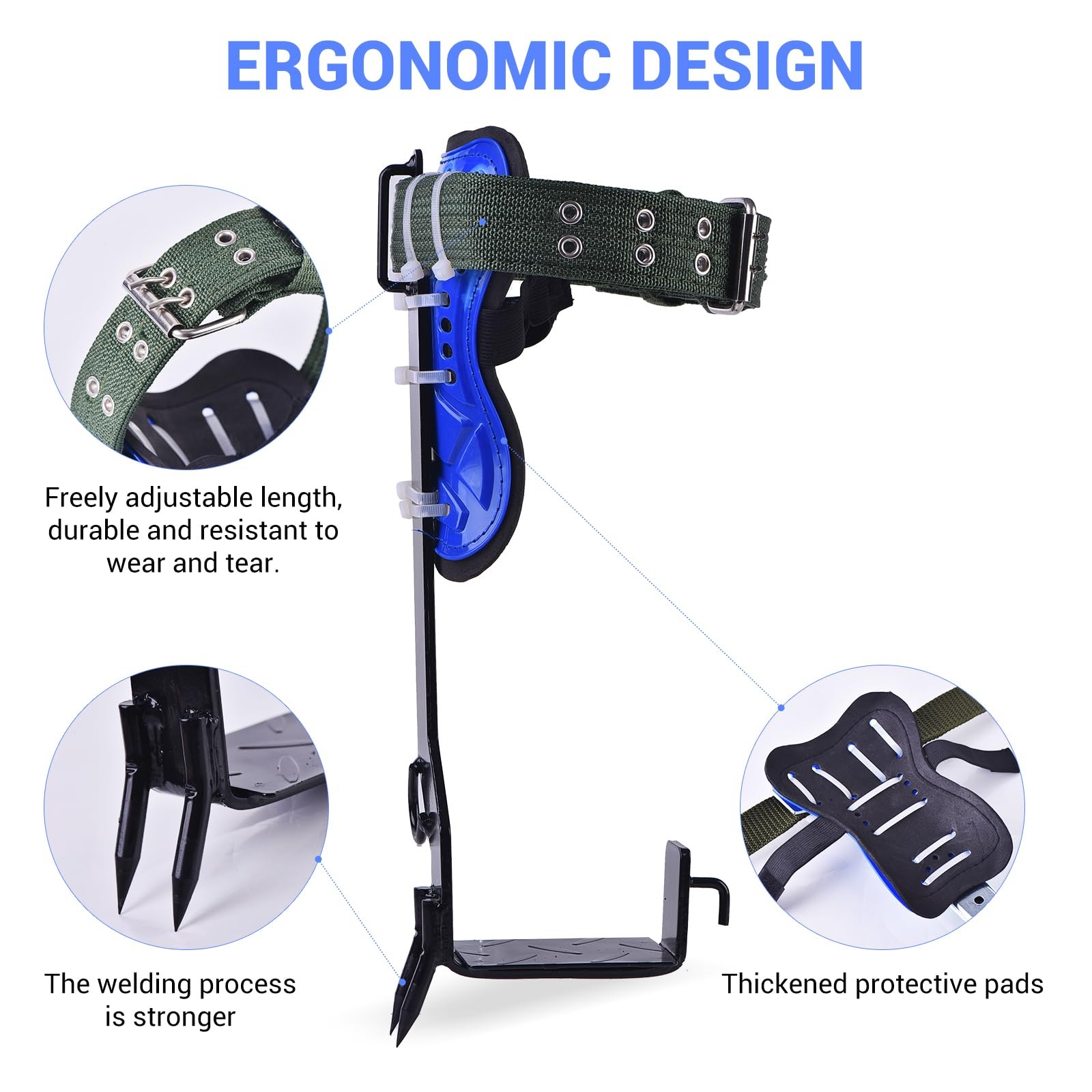 Climbing Equipment. Tree – Kits. Anti – Slip upgrade