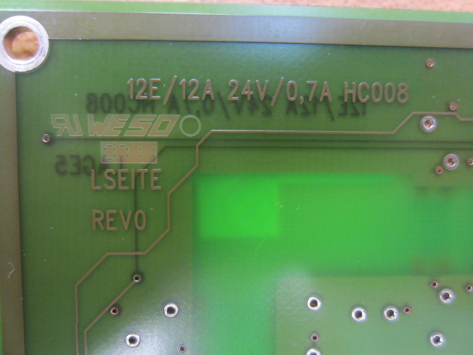 Homatic 2-083-01-5436 Circuit Board HC008 W/Clear Connector Cover