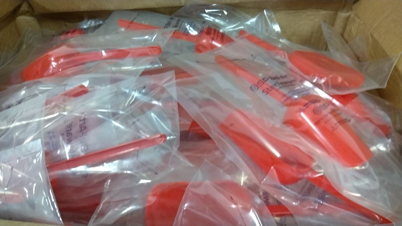 Brand Name H36904-2004 100 Pk 4-1/4 Fl Oz Capacity Red Polystyrene Scoop