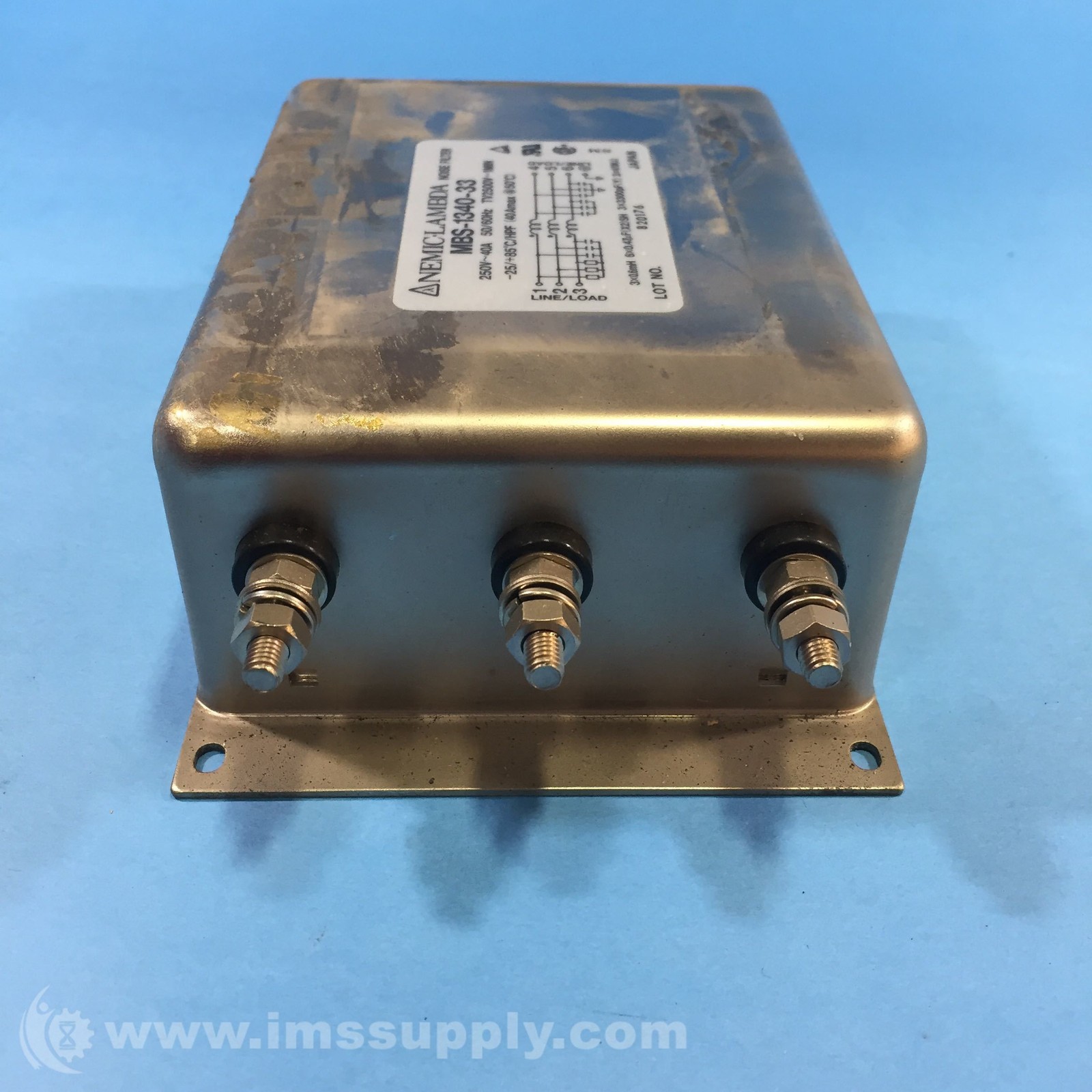 Nemic Lambda MBS-1340-33 Noise Filter USIP