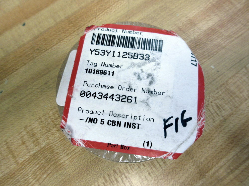 Flowserve Y53Y1125B33 NO 5 CBN INST