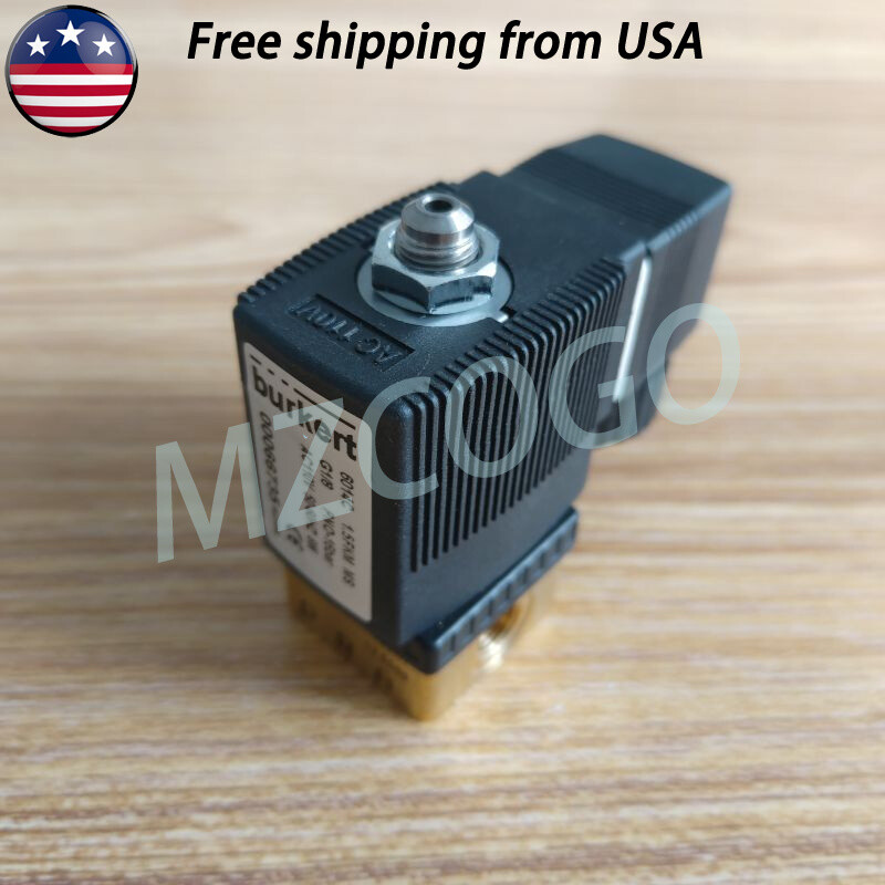 AC110V 120V G1/8 232PSI Solenoid Valve 54774302 Fits For Screw Air Compressor