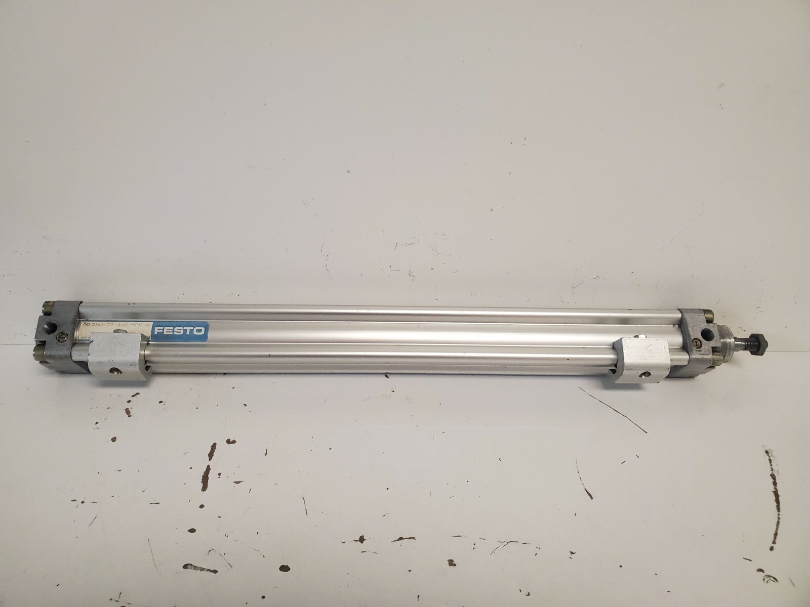 GUARANTEED! FESTO 15-3/4″ STROKE PNEUMATIC CYLINDER DNU-32-400PPV-A