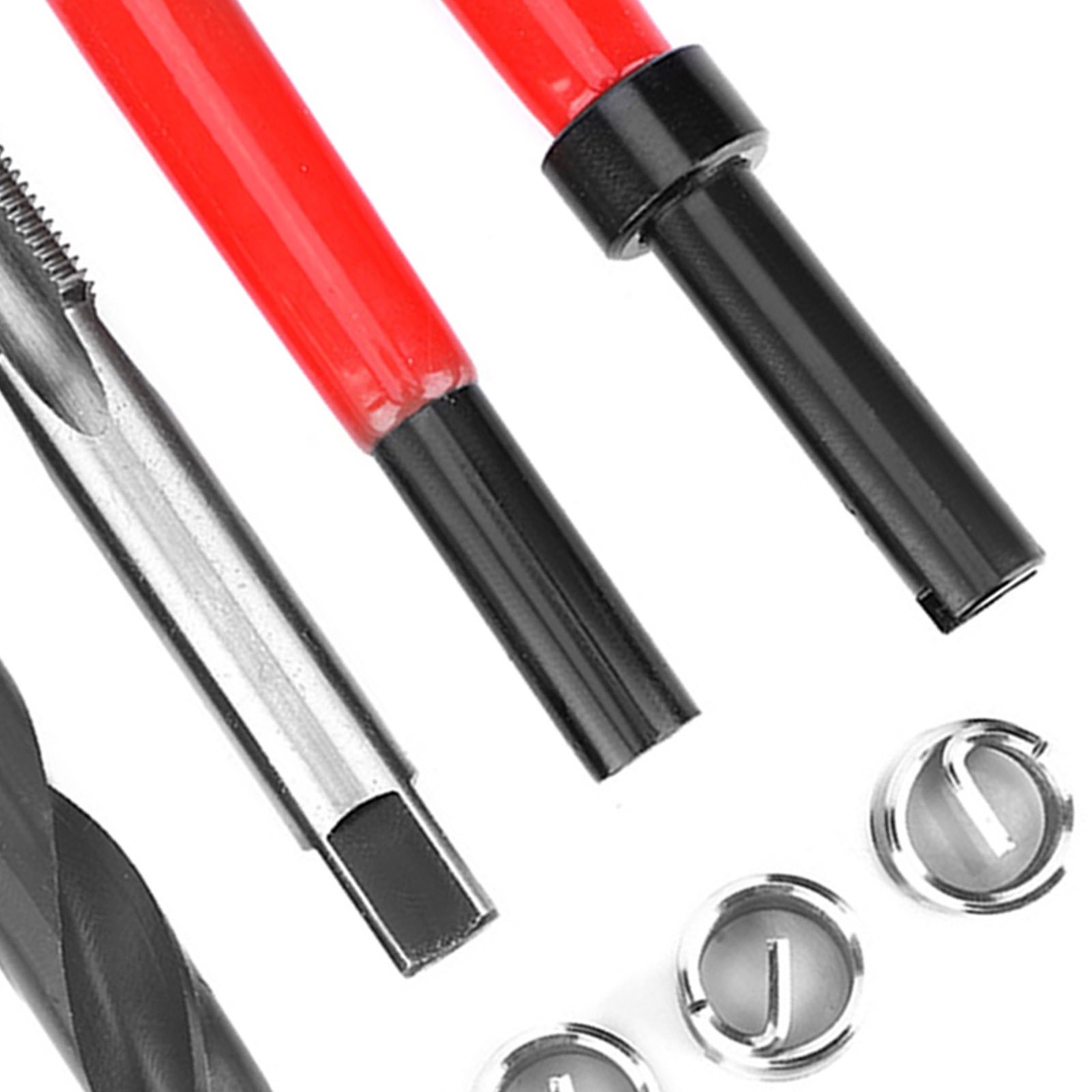 11Pcs Thread Repair Kit Durable Tap Insertion Tool For Auto Parts Stainless NEW