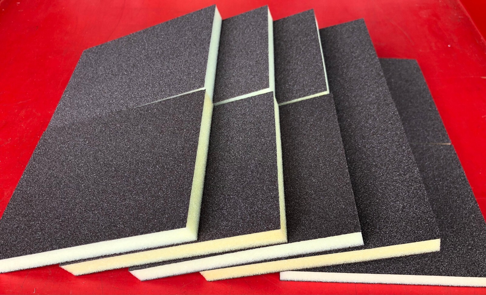 (10) 3M 51066 WOODWORKING SANDING SPONGE 3-3/4″ WIDE x 4-3/4″ LONG x 1/2″ THICK