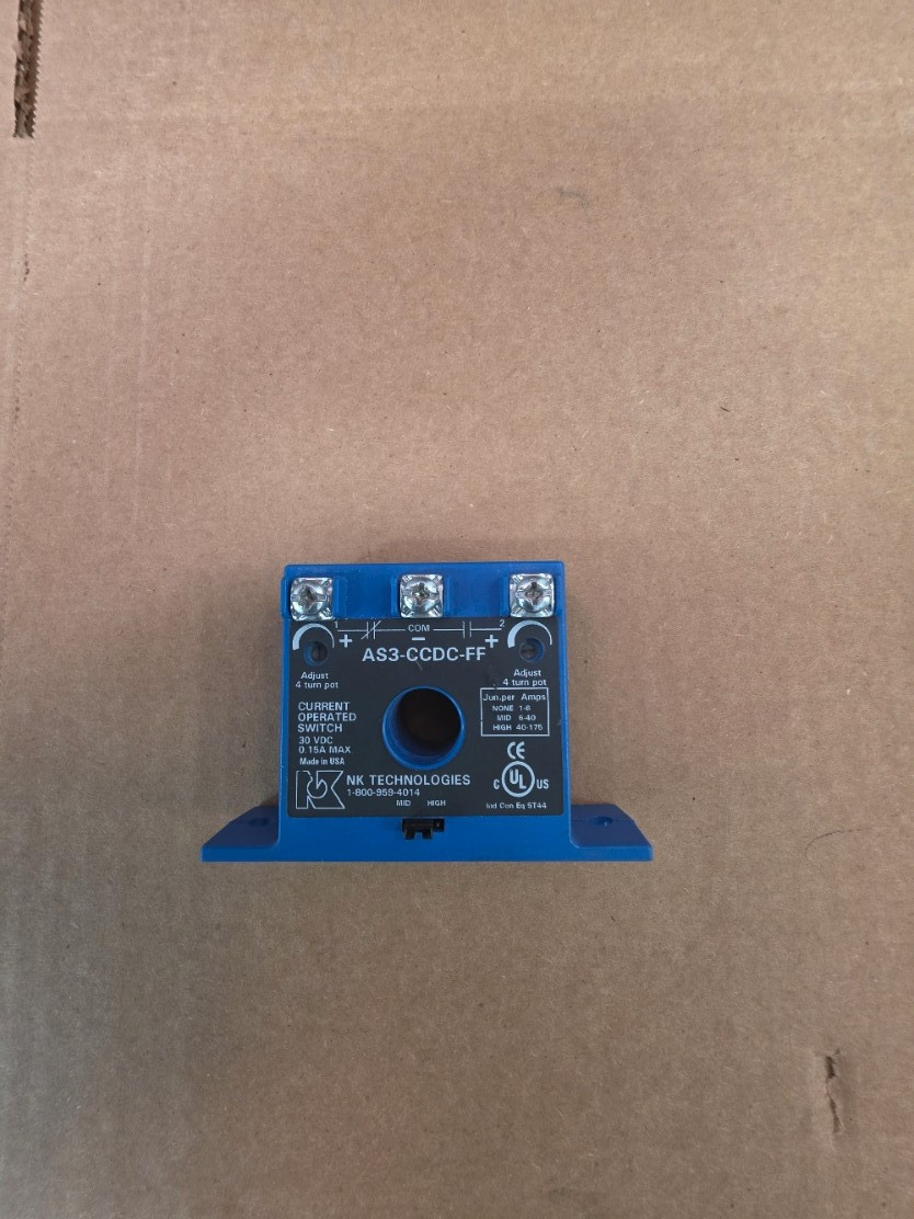 NK Technologies AS3-CCDC-FF Current Operated Switch