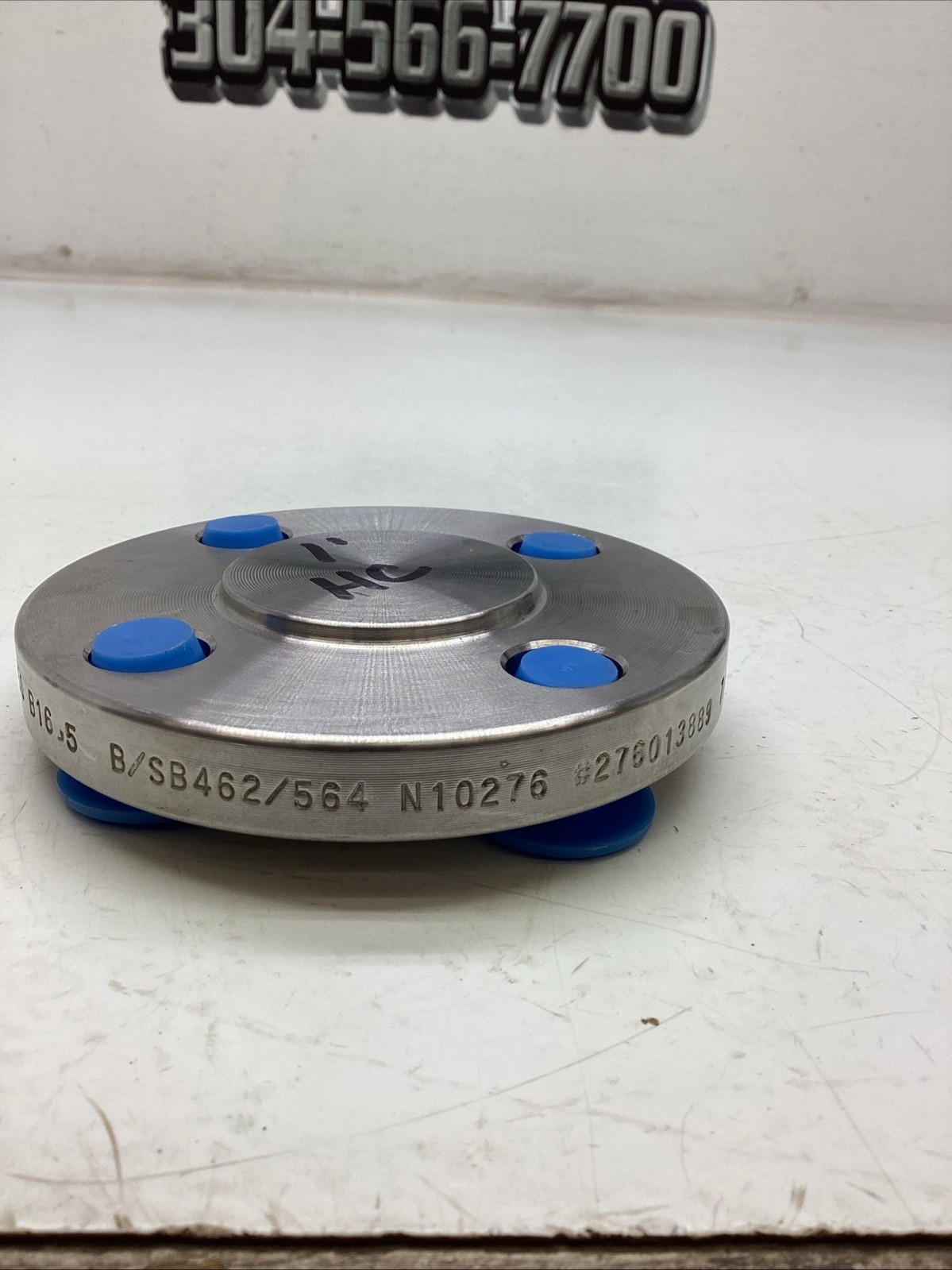 C276 1” Blank Flange 150# B16.5 B/SB462/564 N10276 #276013889 NEW