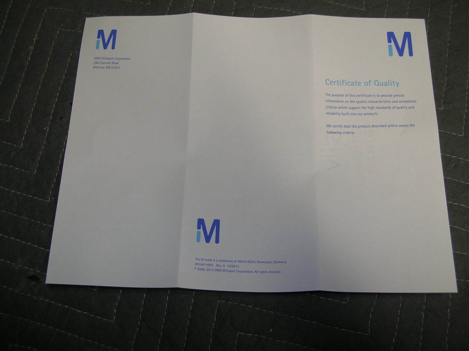 Millipore Milligard #CWSS51S03 3-Pack 10″ Cartridge Filter Code 5 0.5/0.2µm NEW
