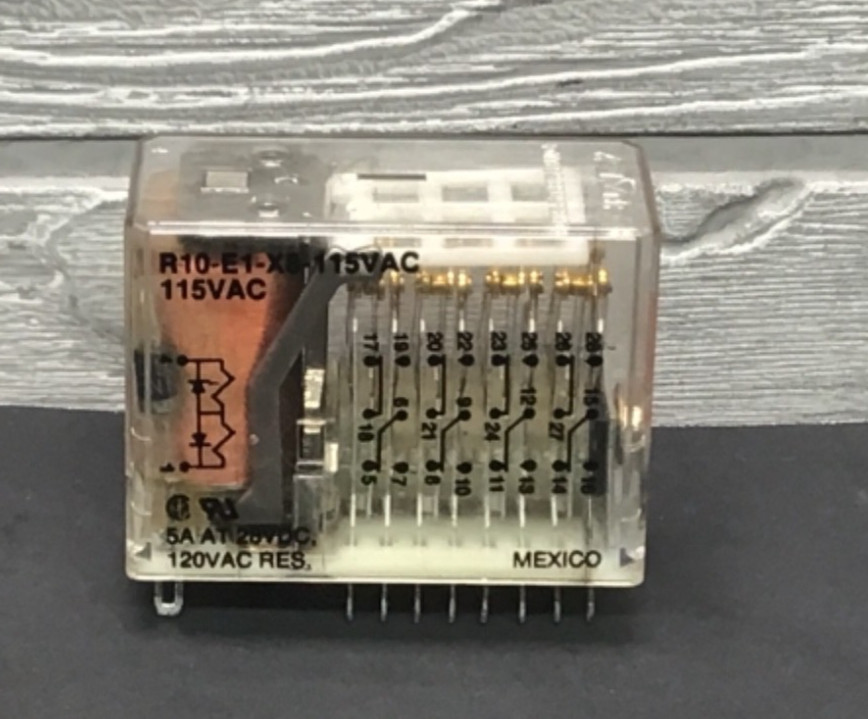 AMF POTTER & BRUMFIELD R10-E1-X8-115VAC RELAY 26 PIN 115V R10-E1-X8