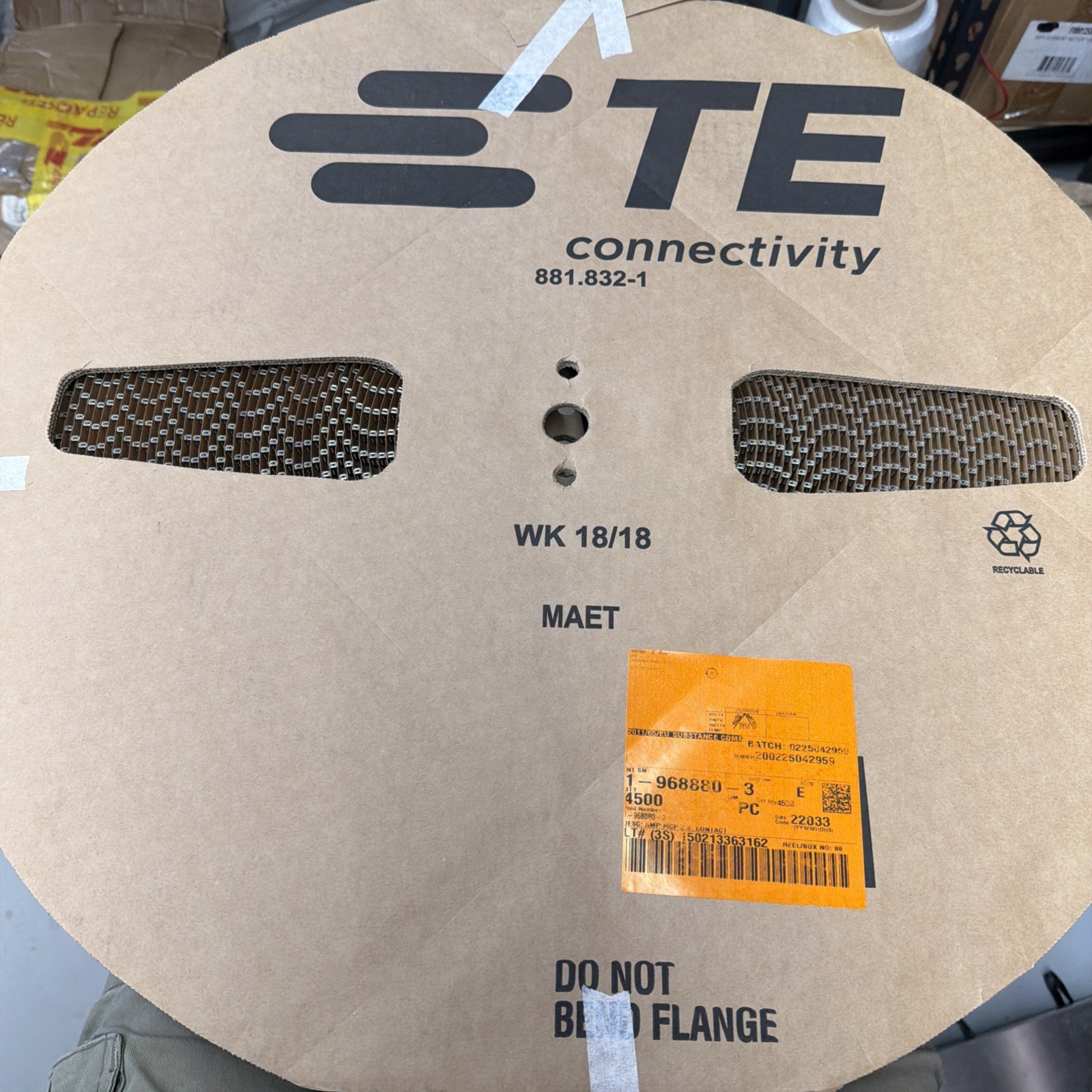 4500 TE connectivity 1-968880-3 automotive connector AMP 2.8 contact