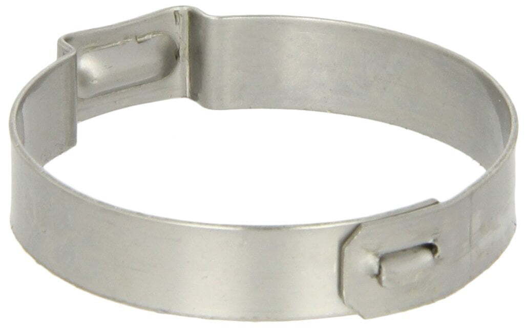 Oetiker 15500046 S.S Hose Clamp W/Mech Interlock, One Ear, 67.9mm to 71mm-100 pk