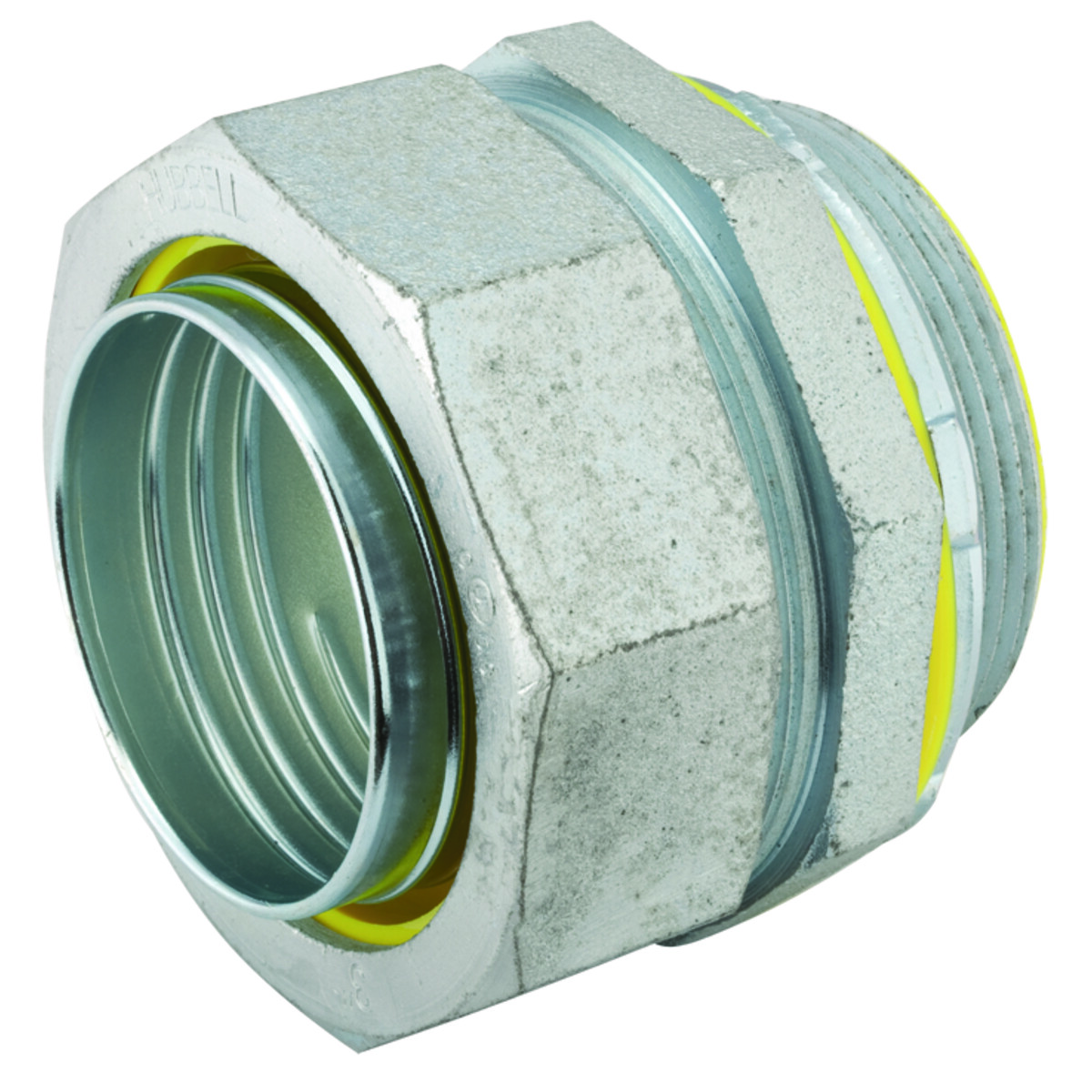 Raco 3 In. Liquidtight Straight Connector, Insulated