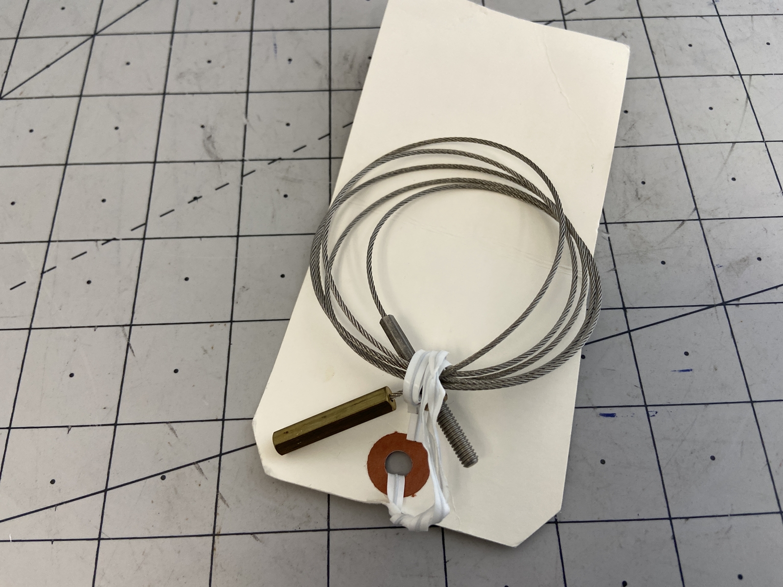 Intest Docking Cable 3/64″ Dia Bare 42.125″ NF PN: 45-00185-03-000 REV: AU