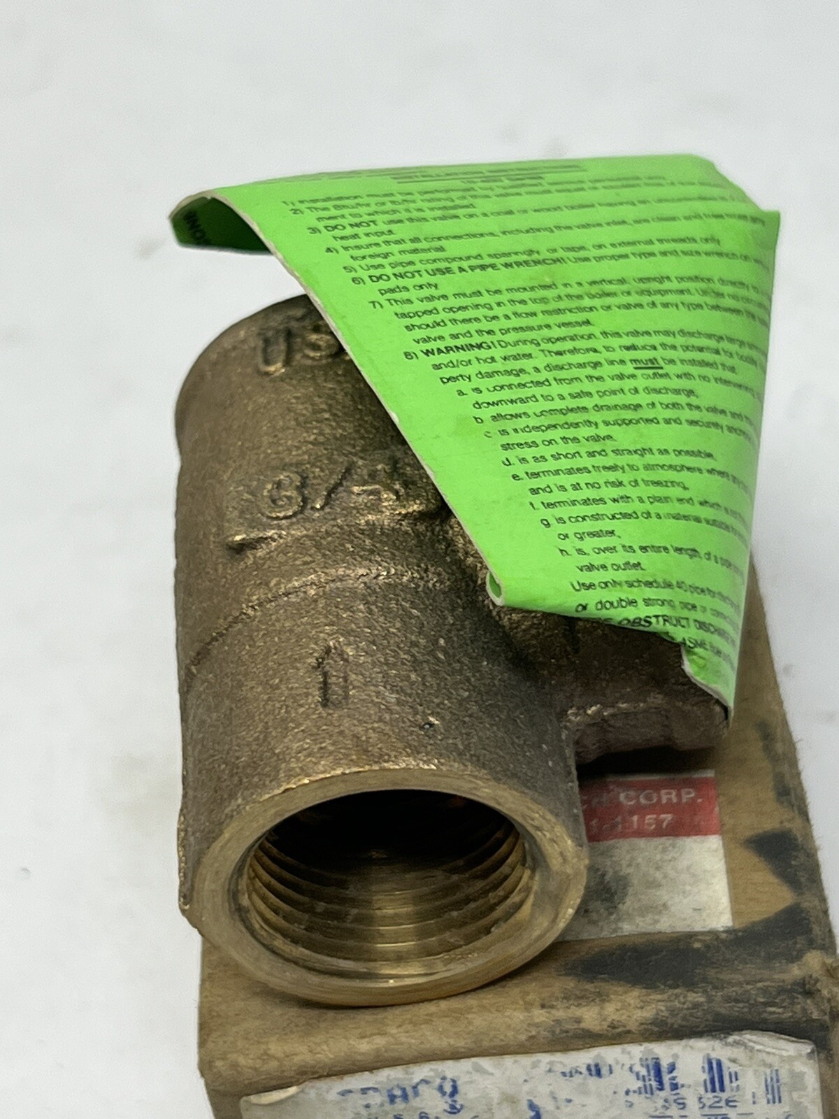 CONBRACO INDUSTRIES 10-408 30PSI 3/4″ NSNP