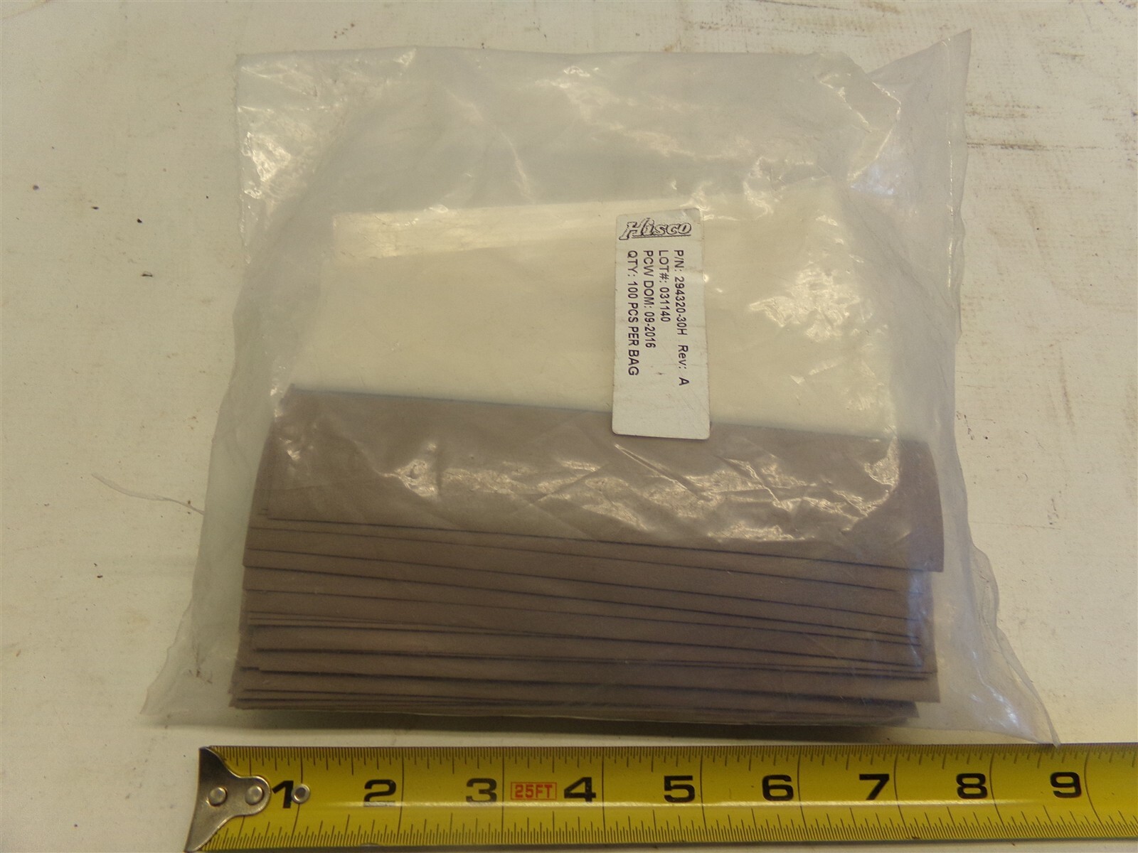 Bag of 100, Hisco 294320-30H