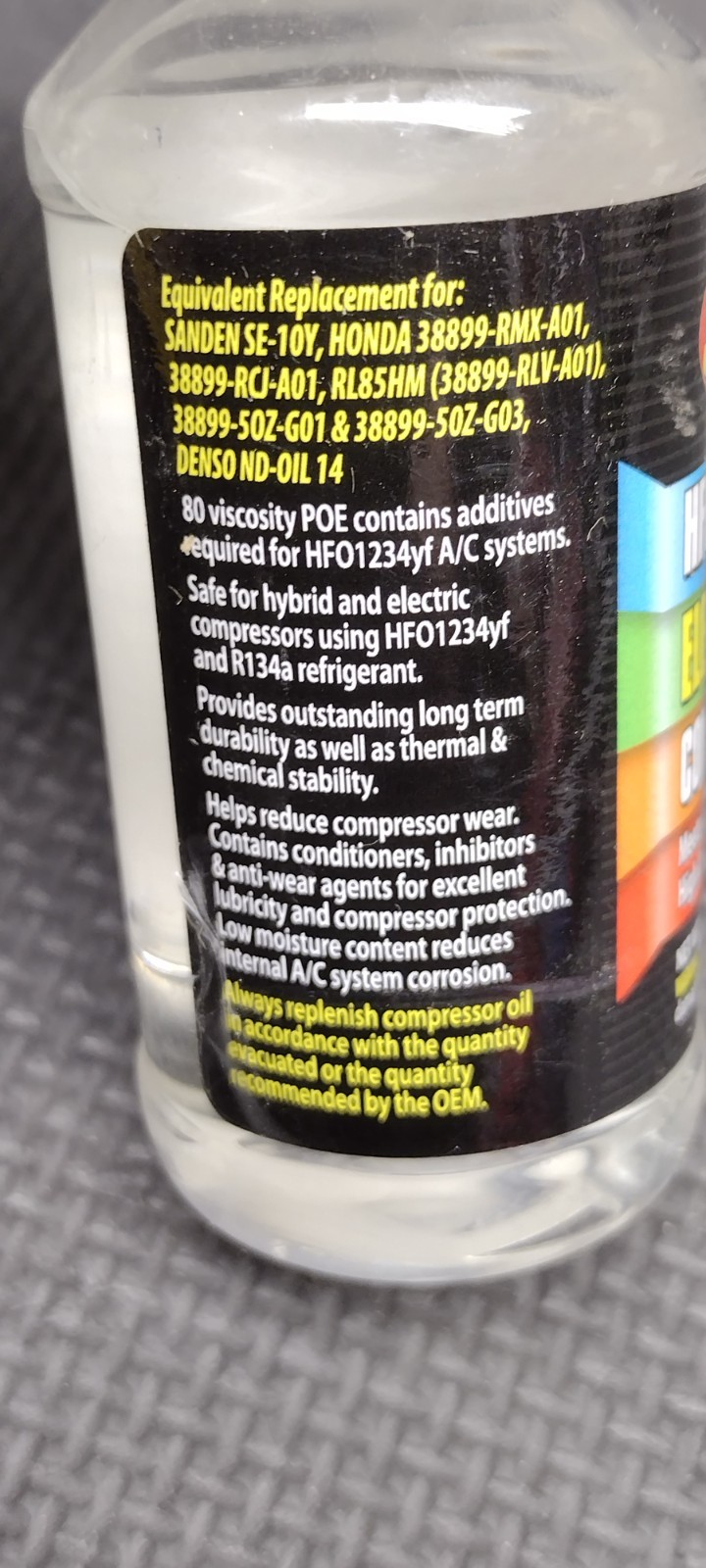 Supercool 64861 Ac Refrigerants And Lubricant, 4 Oz, Clear NEW FREE SHIPPING