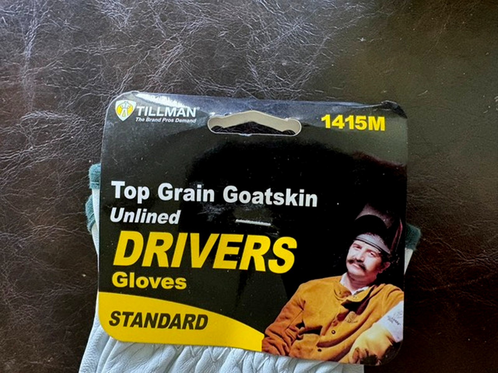 TILLMAN 1415M Top Grain Goatskin Drivers GLOVES Standard NEW in Package