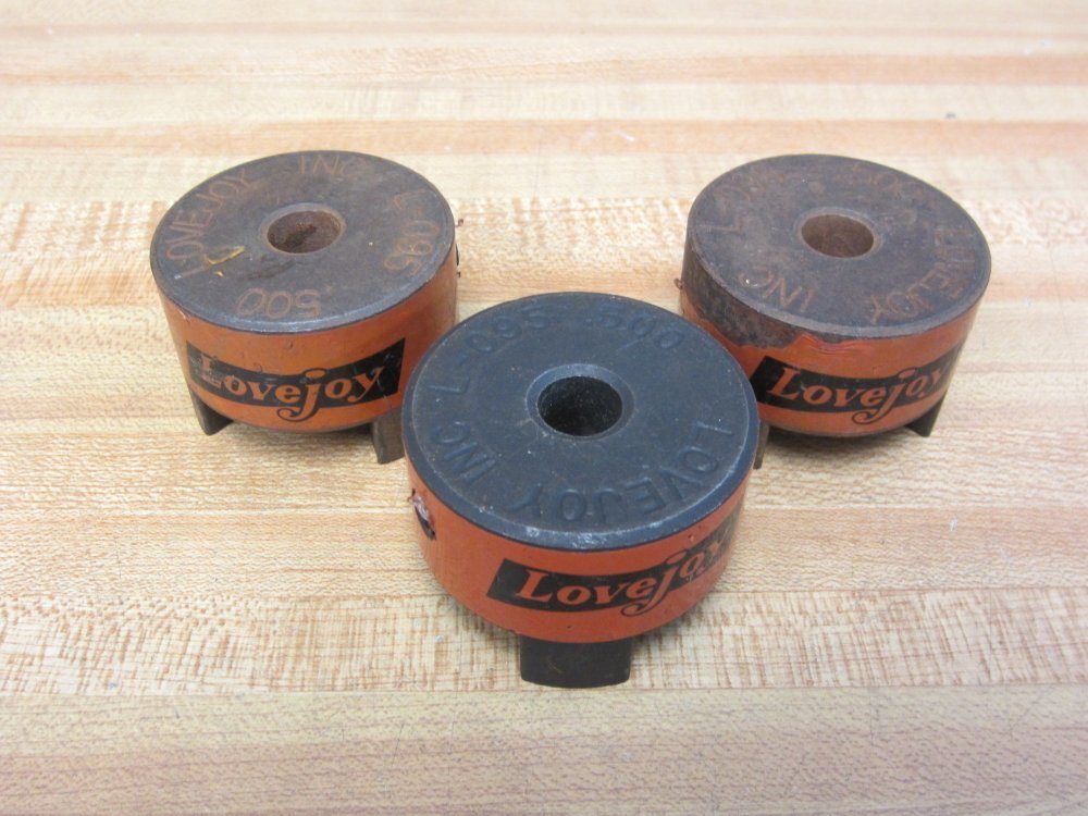 LoveJoy L-095 .500 Coupling Hub L095500 (Pack of 3)