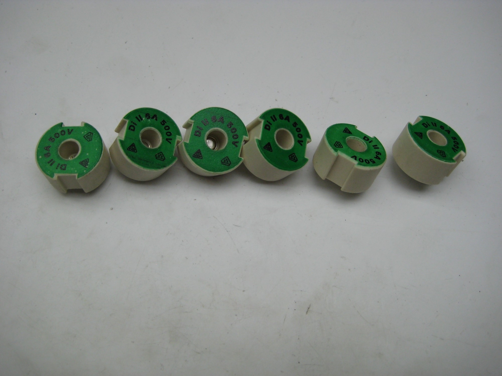 INDUSTRIAL SPARE DI LL 6A 500V LOT OF 6 NSNP