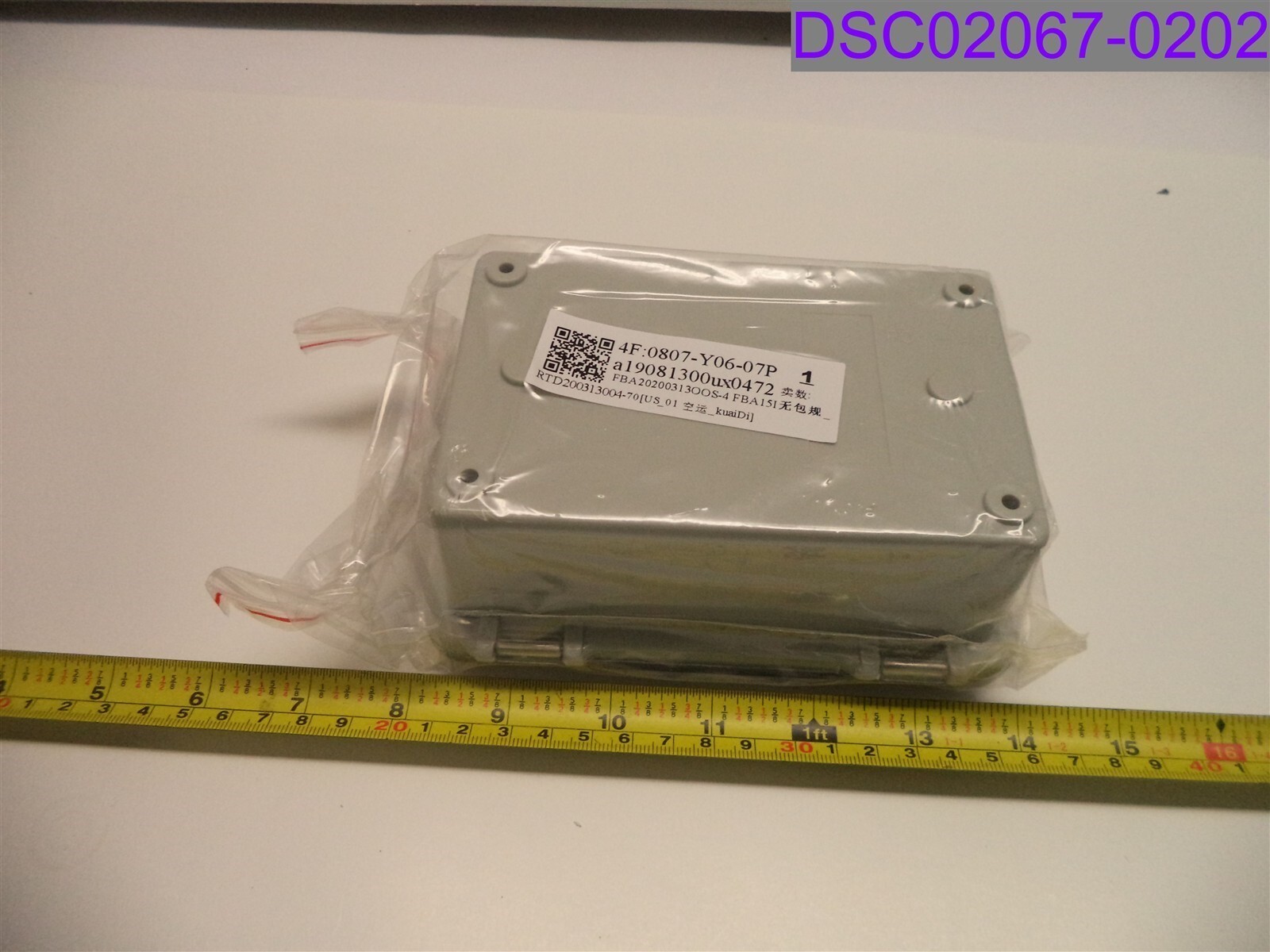 ABS Dustproof Waterproof IP65 Junction Box Gray 5.9×3.9×2.75″ a19081300ux0472