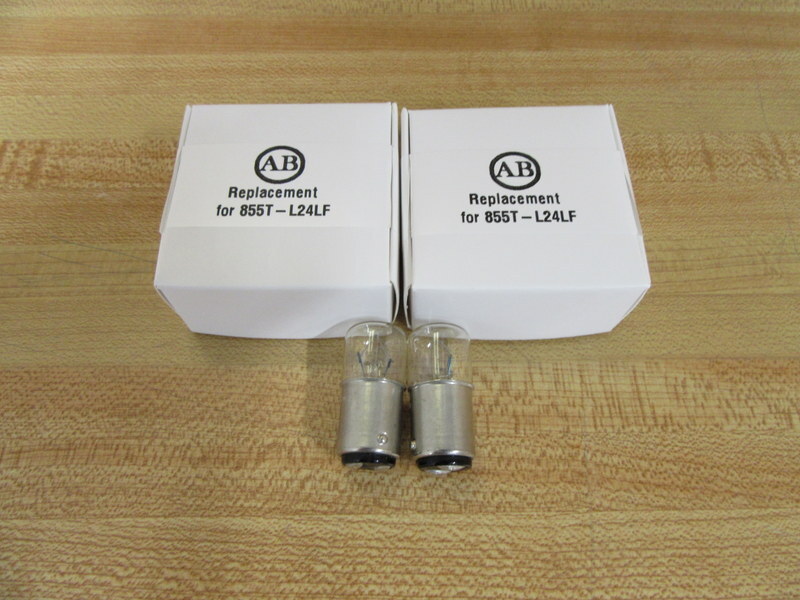 Allen Bradley 855TL24LF Miniature Bulb 24V 6.5W (Pack of 2)