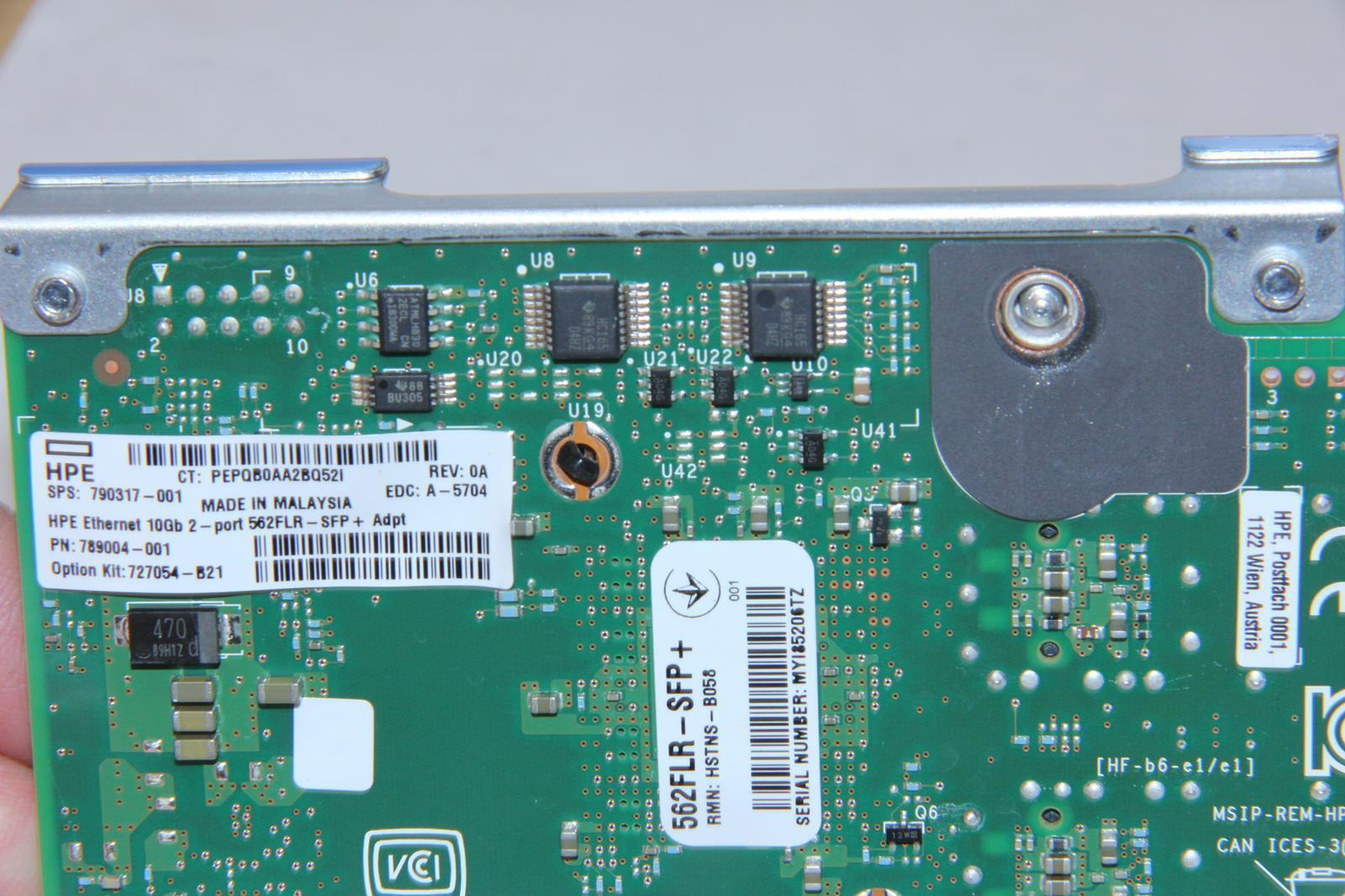 HPE 789004-001 562FLR-SFP+ Dual Port Network Adapter “Make an Offer”
